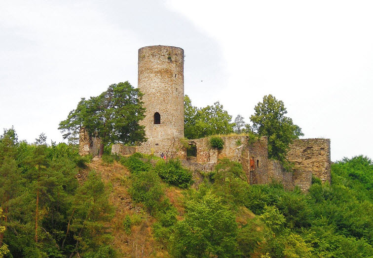 Zřícenina Hradu Dobronice, Czech Republic (Czechia)